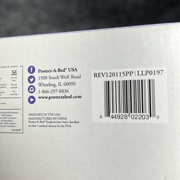 Protect-A-Bed Premier Mattress Protector Twin XL Soft Waterproof College Dorm - Picture 13 of 13